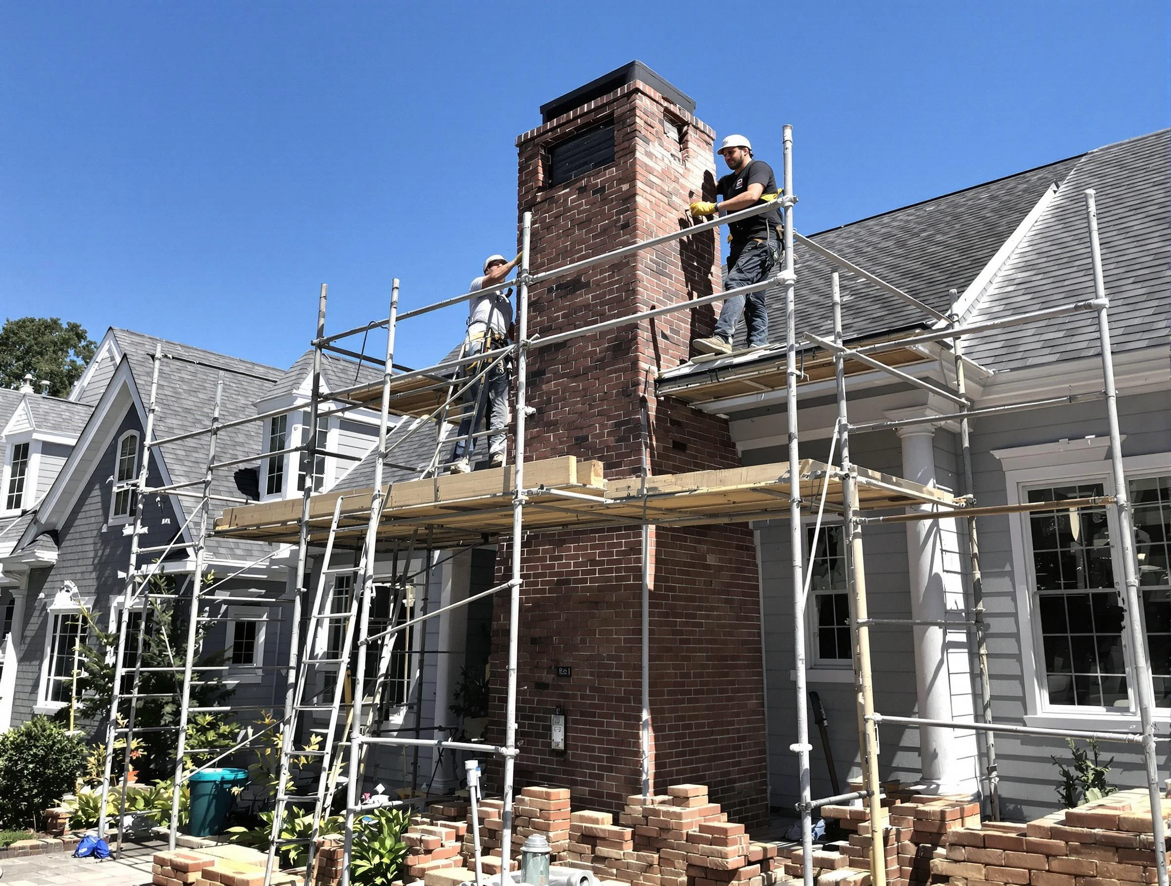 Chimney Rebuilding in Meadowbrook, VA